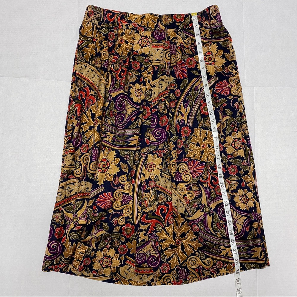 Vintage retro floral skirt - Picture 10 of 10